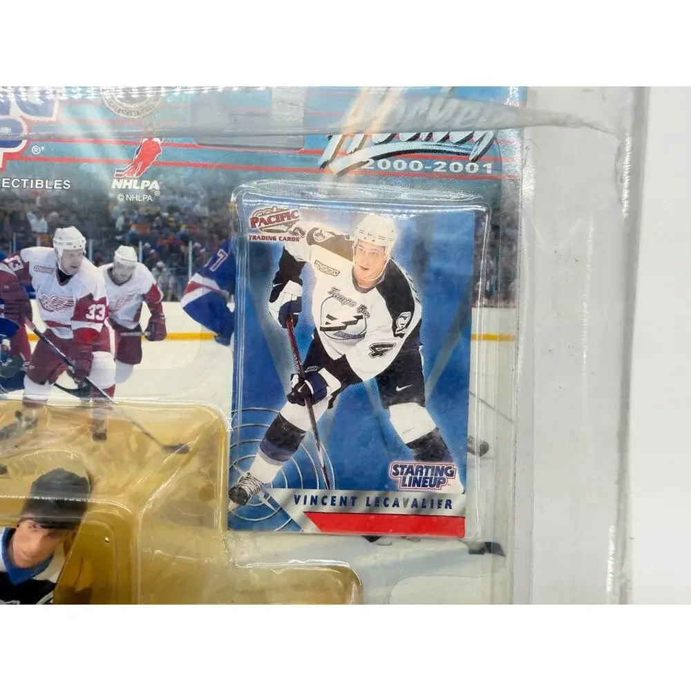 2000 Starting Lineup Vincent Lecavalier Tampa Bay NHL Figure Card New